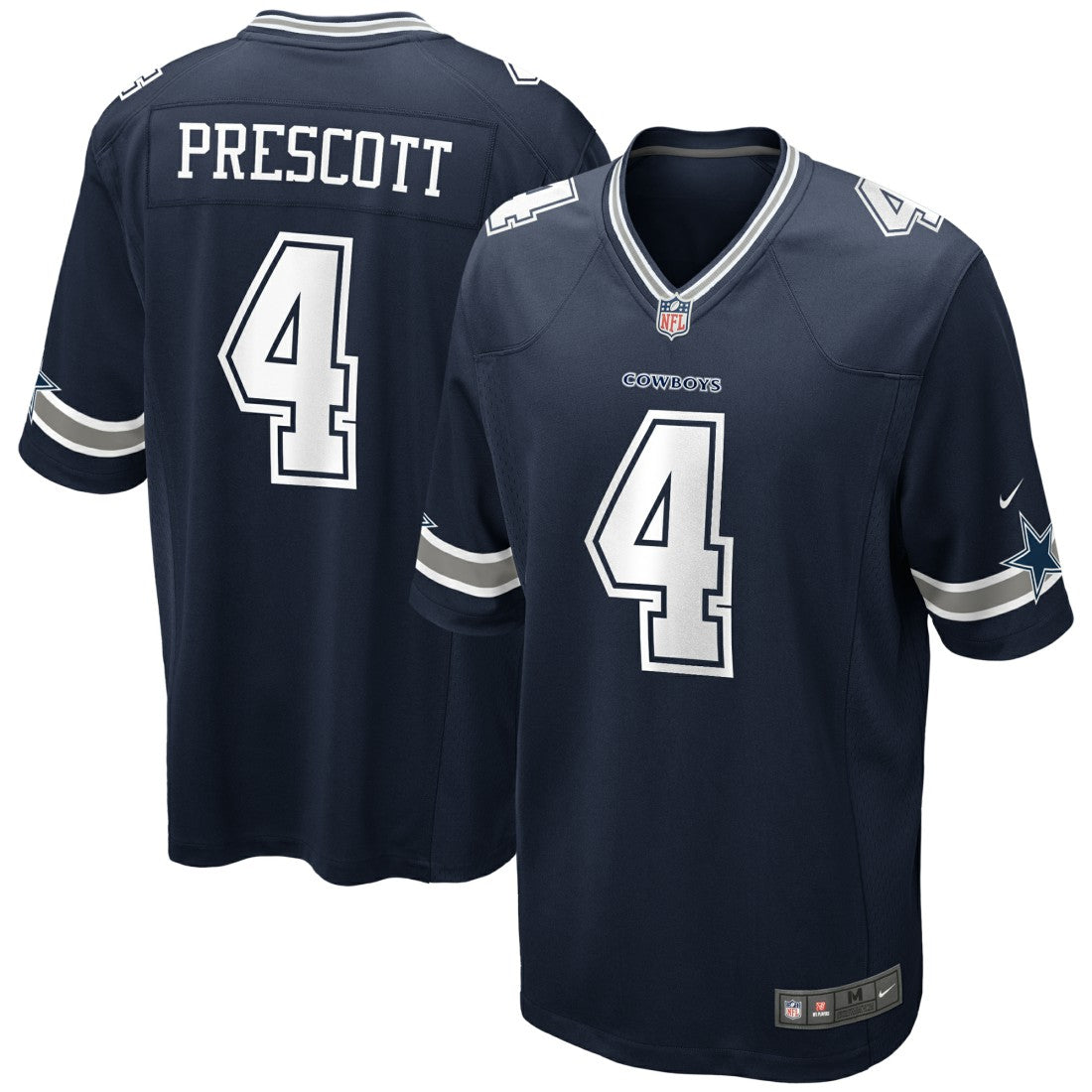 Dallas Cowboys Dak Prescott  Youth Game Jersey | NFL New
