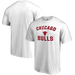 White Chicago Bulls Victory Arch T-Shirt sale | NBA