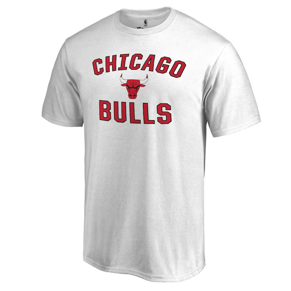 White Chicago Bulls Victory Arch T-Shirt sale | NBA