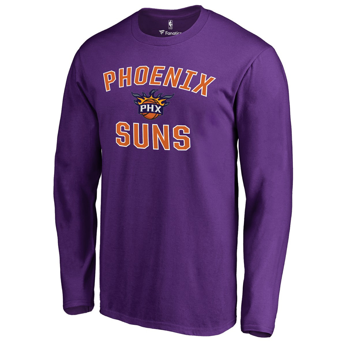 Purple Phoenix Suns Victory Arch Long Sleeve T-Shirt | NBA