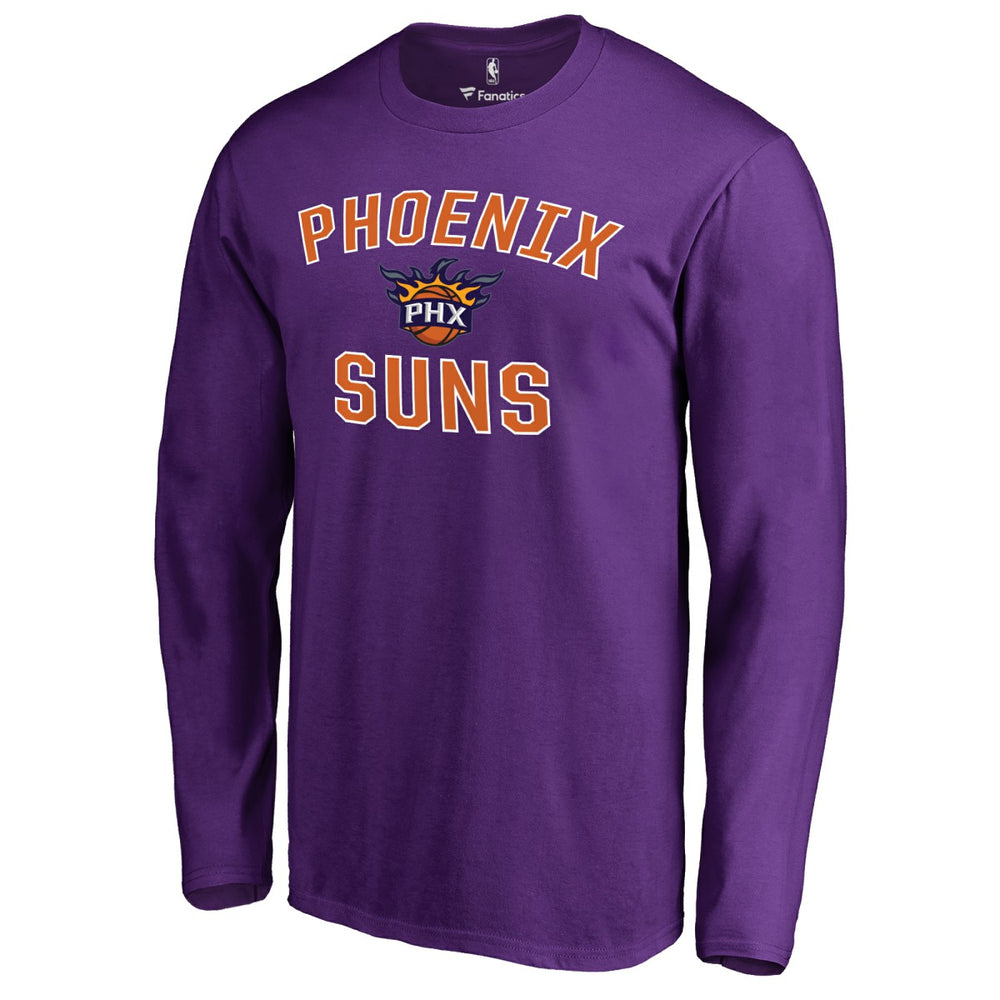 Purple Phoenix Suns Victory Arch Long Sleeve T-Shirt | NBA