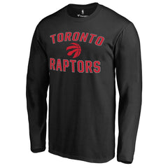Black Toronto Raptors Victory Arch Long Sleeve T-Shirt | NBA