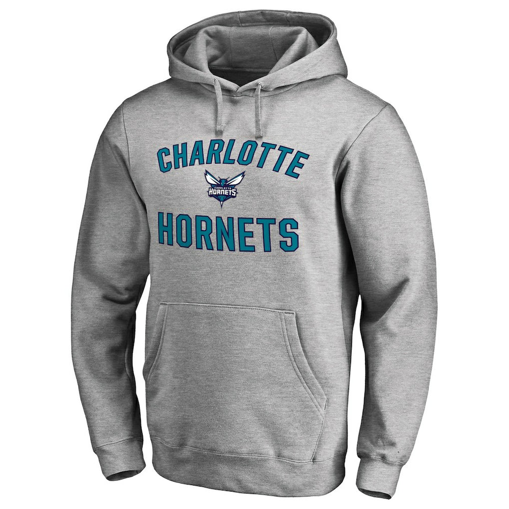 Ash Charlotte Hornets Victory Arch Pullover Hoodie | NBA
