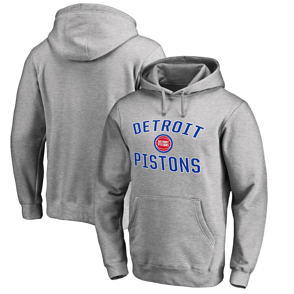 Ash Detroit Pistons Victory Arch Pullover Hoodie sale | NBA
