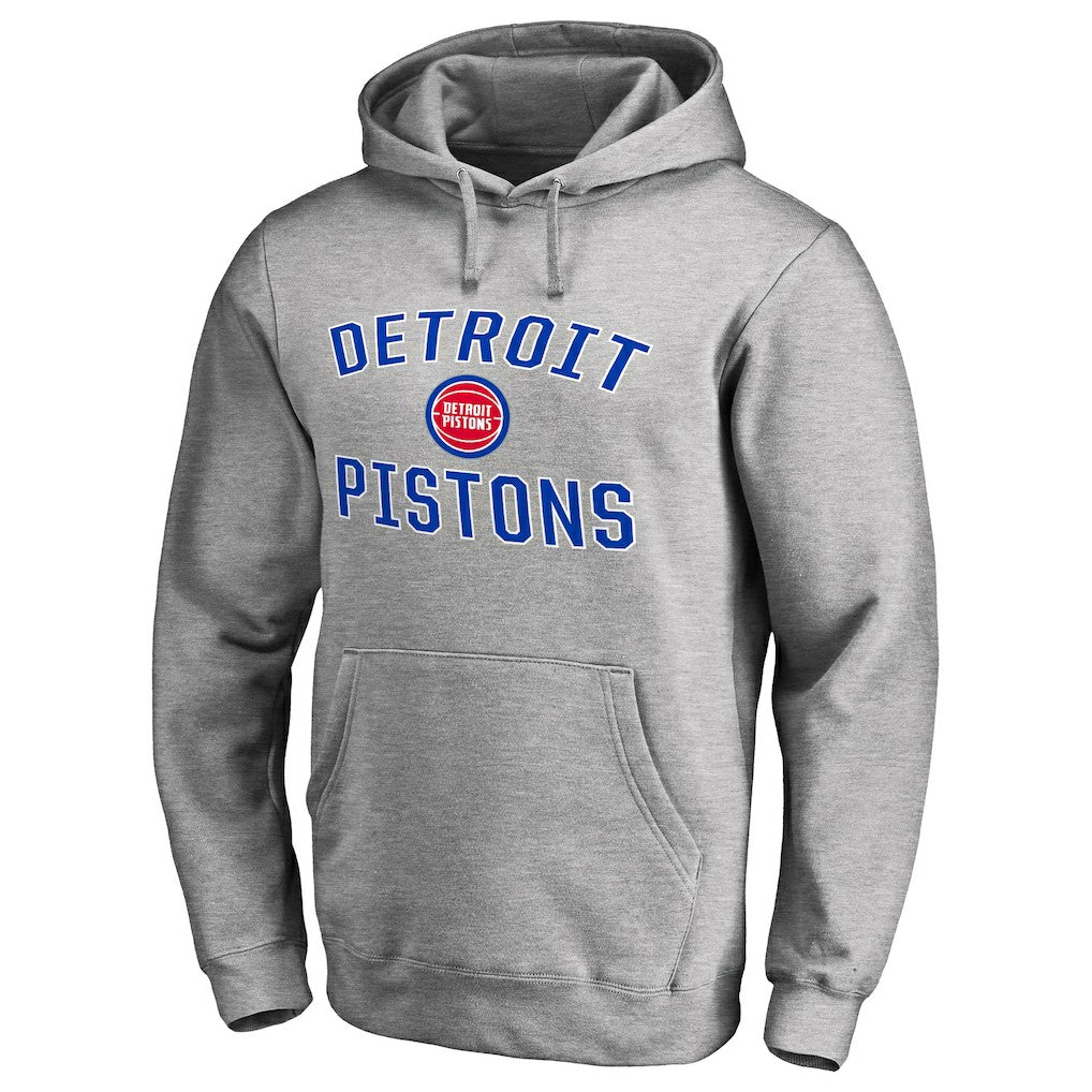 Ash Detroit Pistons Victory Arch Pullover Hoodie sale | NBA