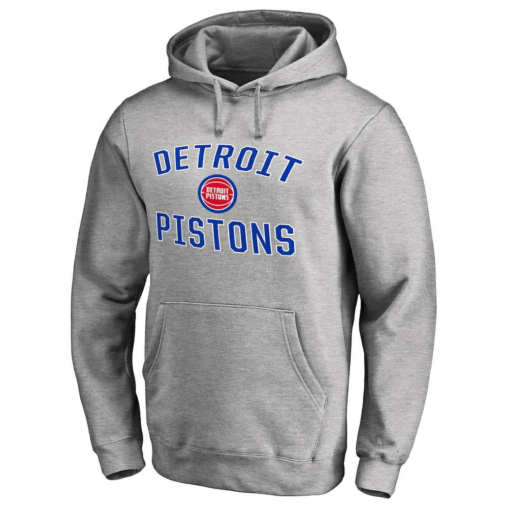 Ash Detroit Pistons Victory Arch Pullover Hoodie sale | NBA