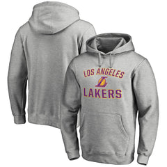 Ash Los Angeles Lakers Victory Arch Pullover Hoodie | NBA