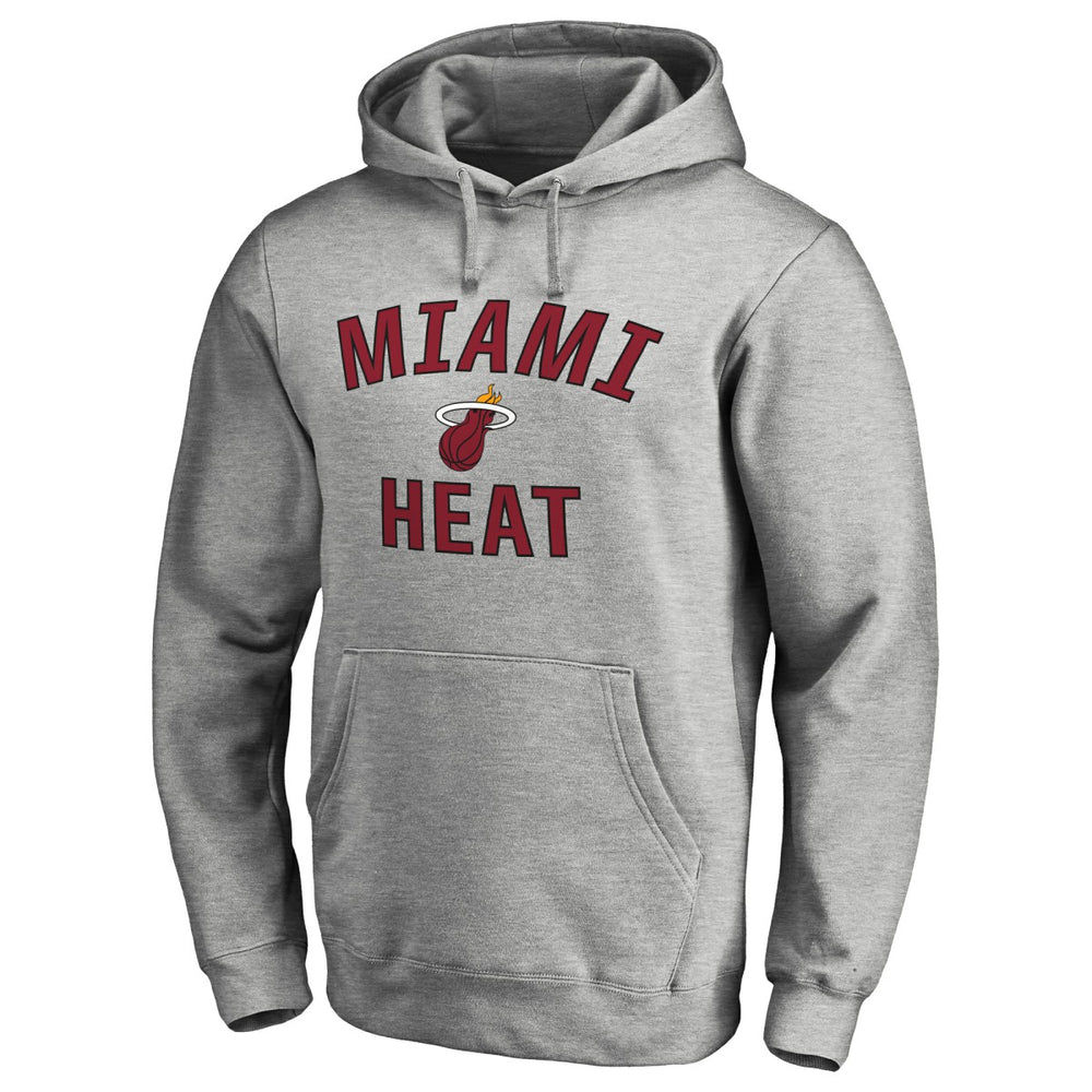 Ash Miami Heat Victory Arch Pullover Hoodie | NBA