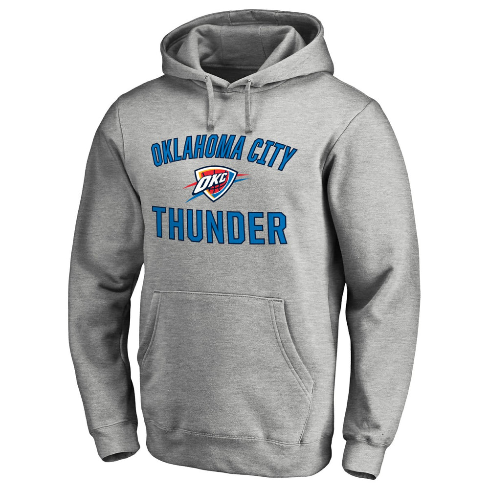 Ash Oklahoma City Thunder Victory Arch Pullover Hoodie | NBA