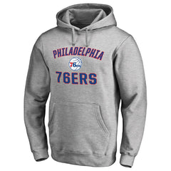 Ash Philadelphia 76ers Victory Arch Pullover Hoodie | NBA