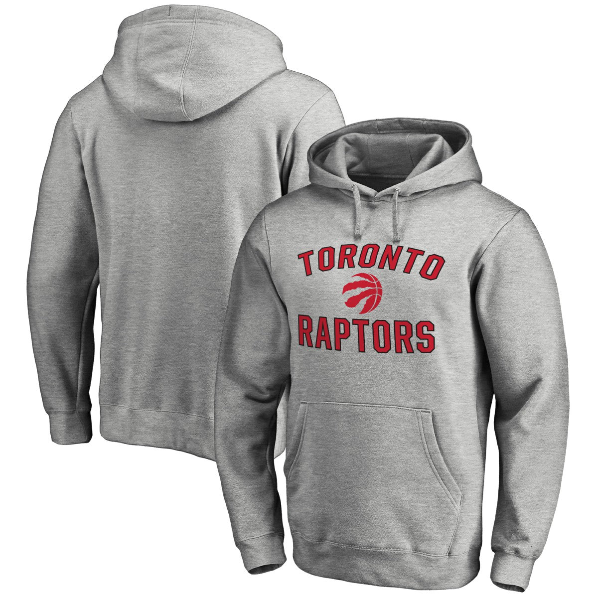 Ash Toronto Raptors Victory Arch Pullover Hoodie | NBA