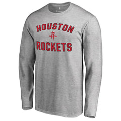 Ash Houston Rockets Victory Arch Long Sleeve T-Shirt | NBA
