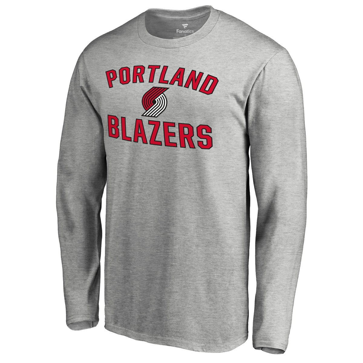 Ash Portland Trail Blazers Victory Arch Long Sleeve T-Shirt | NBA