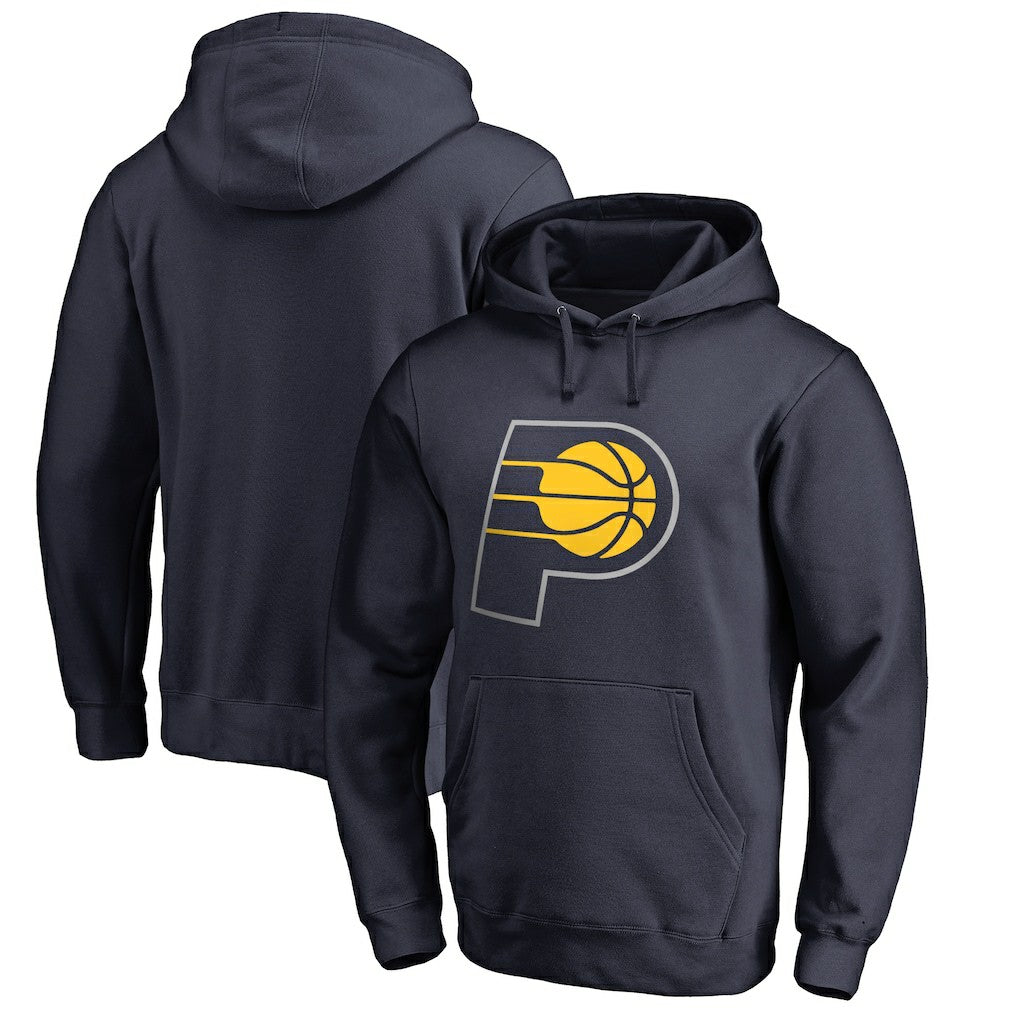Navy Indiana Pacers Primary Logo Pullover Hoodie | NBA