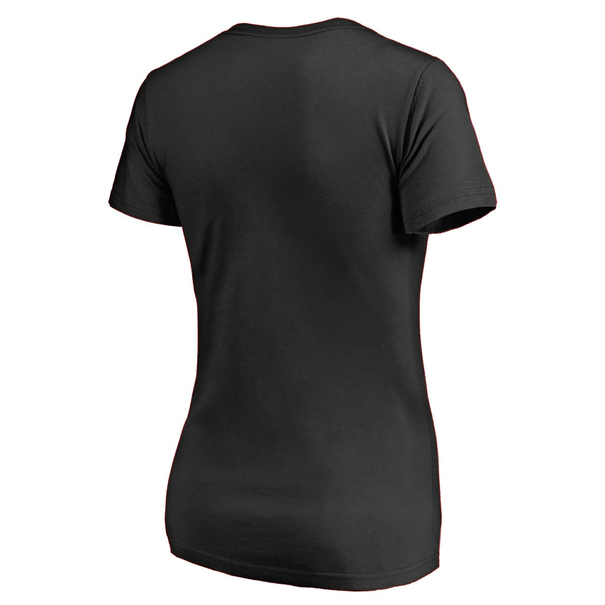 Black San Antonio Spurs Women's Primary Logo V-Neck T-Shirt | NBA