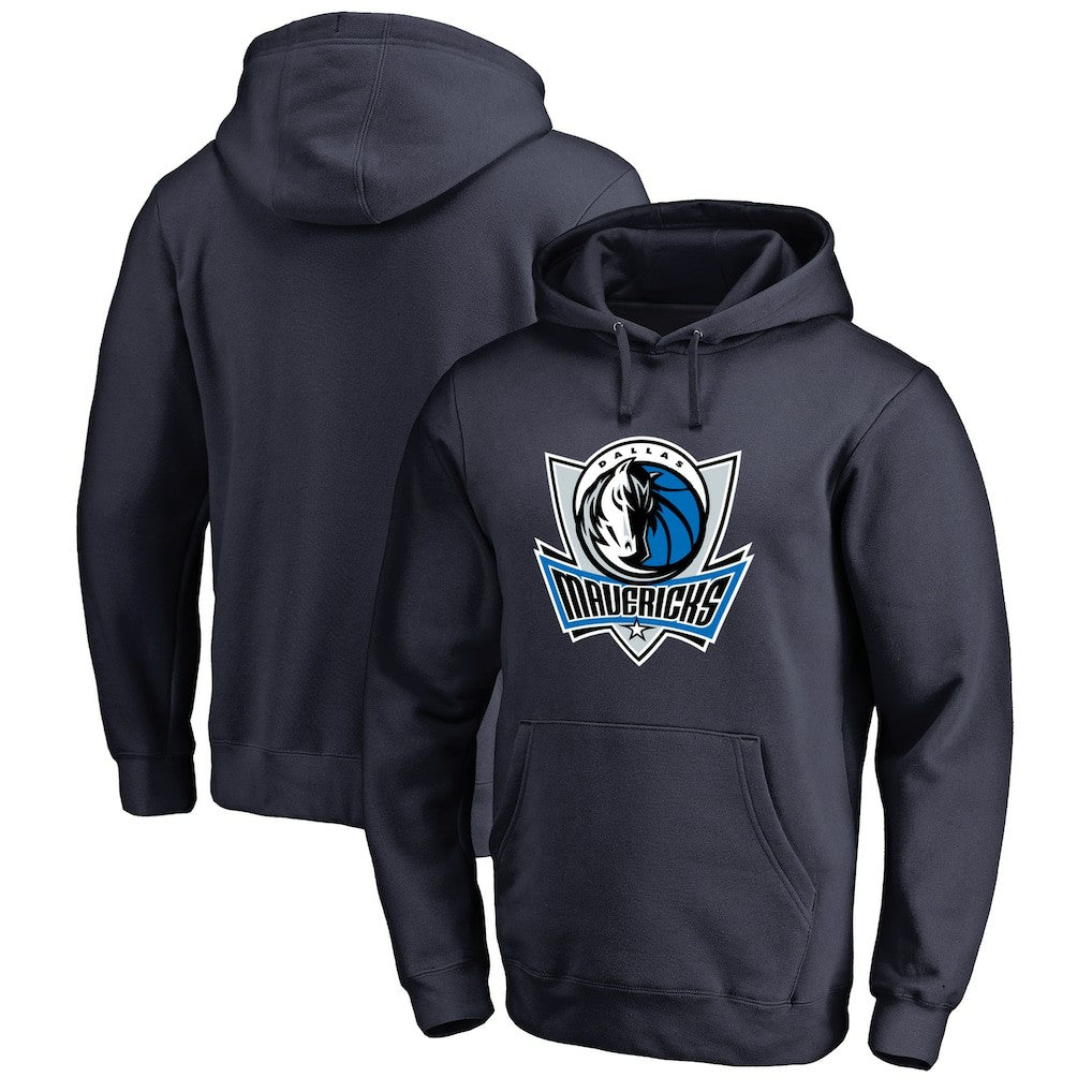 Navy Dallas Mavericks Primary Logo Pullover Hoodie sale | NBA