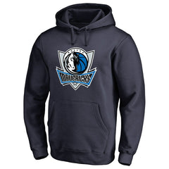 Navy Dallas Mavericks Primary Logo Pullover Hoodie sale | NBA