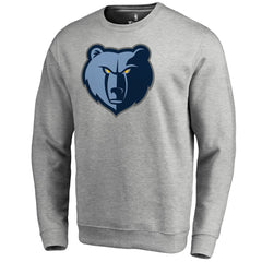 Heathered Gray Memphis Grizzlies Primary Logo Sweatshirt | NBA