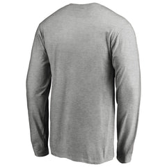Heather Gray Washington Wizards Primary Logo Long Sleeve T-Shirt | NBA