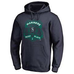 Seattle Mariners Police Badge Pullover Hoodie - MLB Hoodies