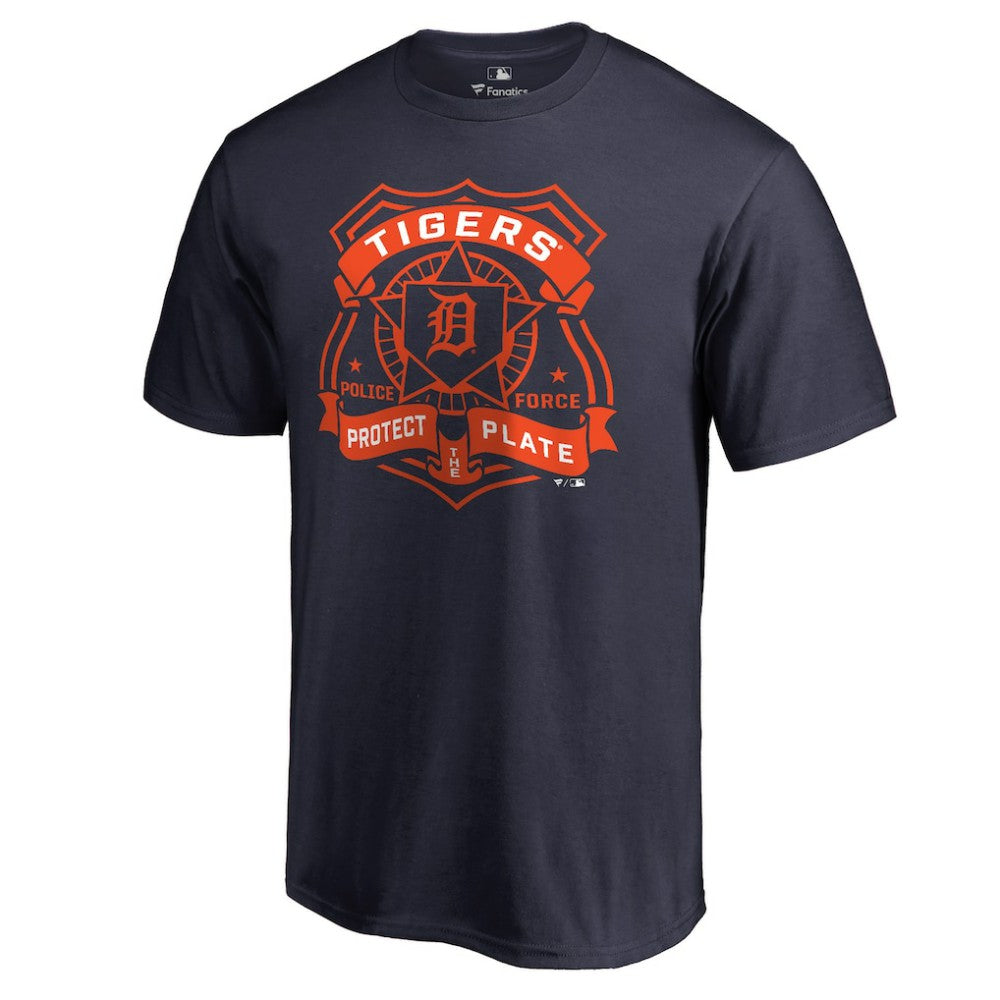 Detroit Tigers Police Badge T-Shirt - MLB T-shirts
