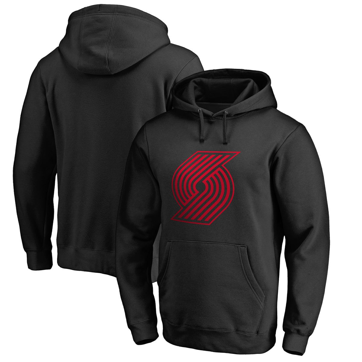 Black Portland Trail Blazers Taylor Pullover Hoodie | NBA