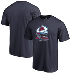 Colorado Avalanche Team Lockup T-Shirt -  NHL T-shirts