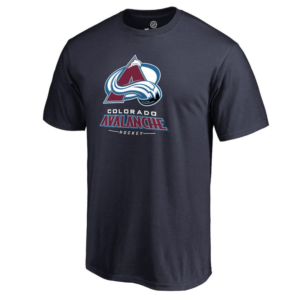 Colorado Avalanche Team Lockup T-Shirt -  NHL T-shirts