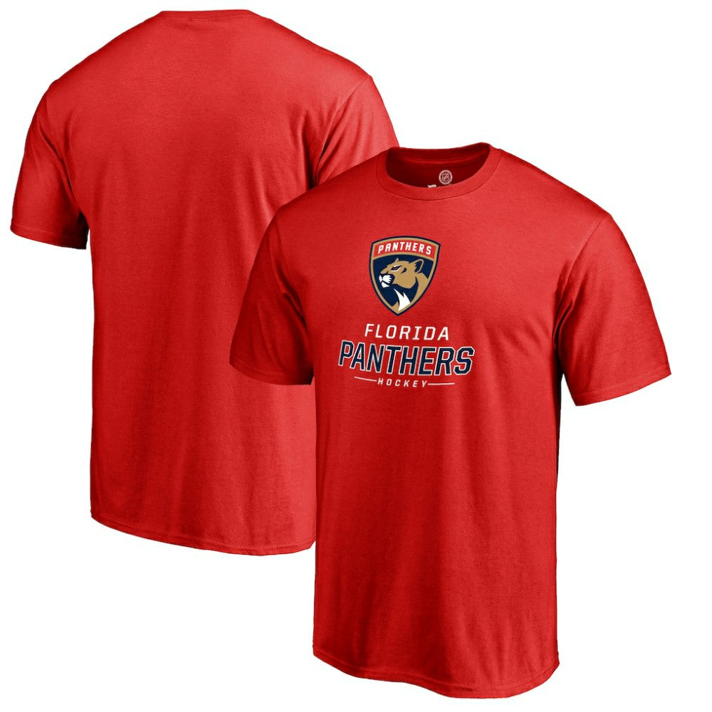 Florida Panthers Team Lockup T-Shirt -  NHL T-shirts
