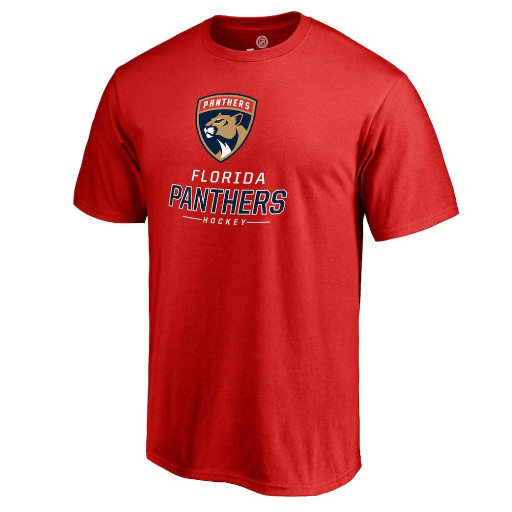 Florida Panthers Team Lockup T-Shirt -  NHL T-shirts