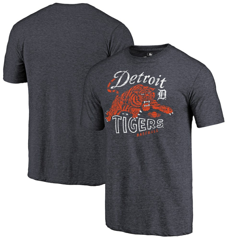 Detroit Tigers Tiger Claw Hometown Tri-Blend T-Shirt - MLB T-shirts