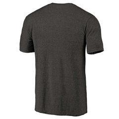 Heather Black San Antonio Spurs Distressed Team Logo Tri-Blend T-Shirt | NBA