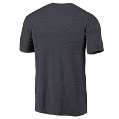 Heather Navy Washington Wizards Distressed Team Logo Tri-Blend T-Shirt | NBA