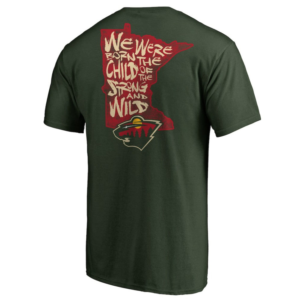 Minnesota Wild Hometown Collection State Chant T-Shirt -  NHL T-shirts