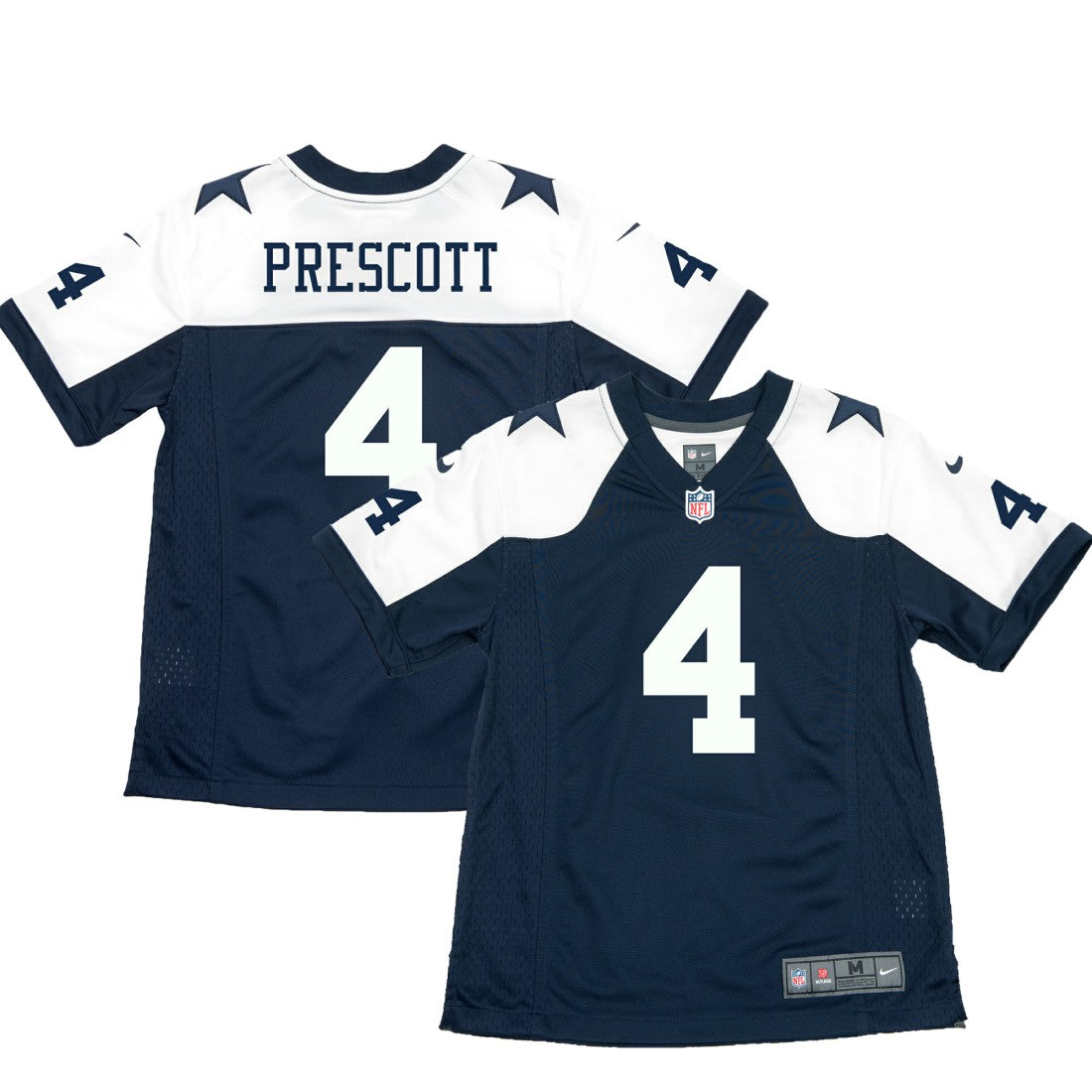 Dallas Cowboys Dak Prescott  Youth Throwback Game Jersey | NFL On sale