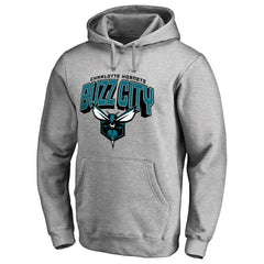 Heather Gray Charlotte Hornets Hometown Collection Pullover Hoodie | NBA