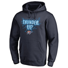Navy Oklahoma City Thunder Hometown Collection Thunder Up Pullover Hoodie | NBA
