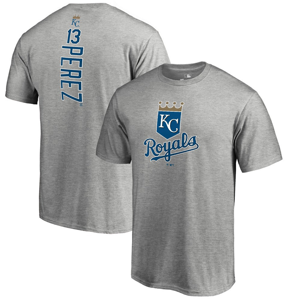 Salvador Perez Kansas City Royals Backer T-Shirt - MLB T-shirts