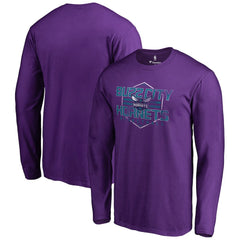 Purple Charlotte Hornets Hometown Collection The Nest Long Sleeve T-Shirt | NBA