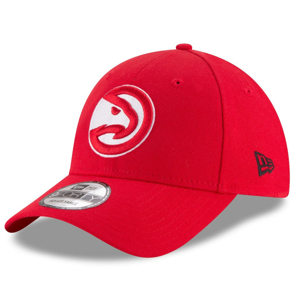 Red Atlanta Hawks Team Color 9FORTY Adjustable Hat | NBA