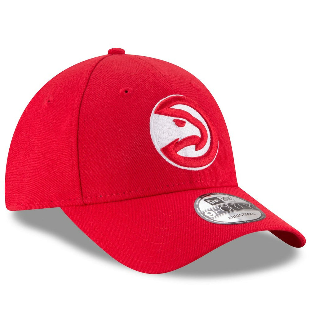 Red Atlanta Hawks Team Color 9FORTY Adjustable Hat | NBA