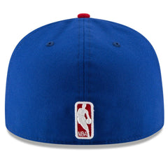 Royal/Red Philadelphia 76ers Team Color 2Tone 59FIFTY Fitted Hat | NBA