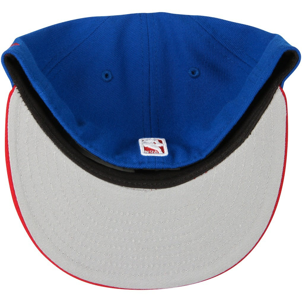 Royal/Red Philadelphia 76ers Team Color 2Tone 59FIFTY Fitted Hat | NBA
