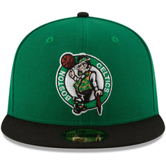 Green/Black Boston Celtics Team Color 2Tone 59FIFTY Fitted Hat | NBA