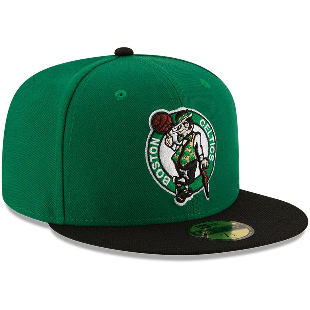 Green/Black Boston Celtics Team Color 2Tone 59FIFTY Fitted Hat | NBA