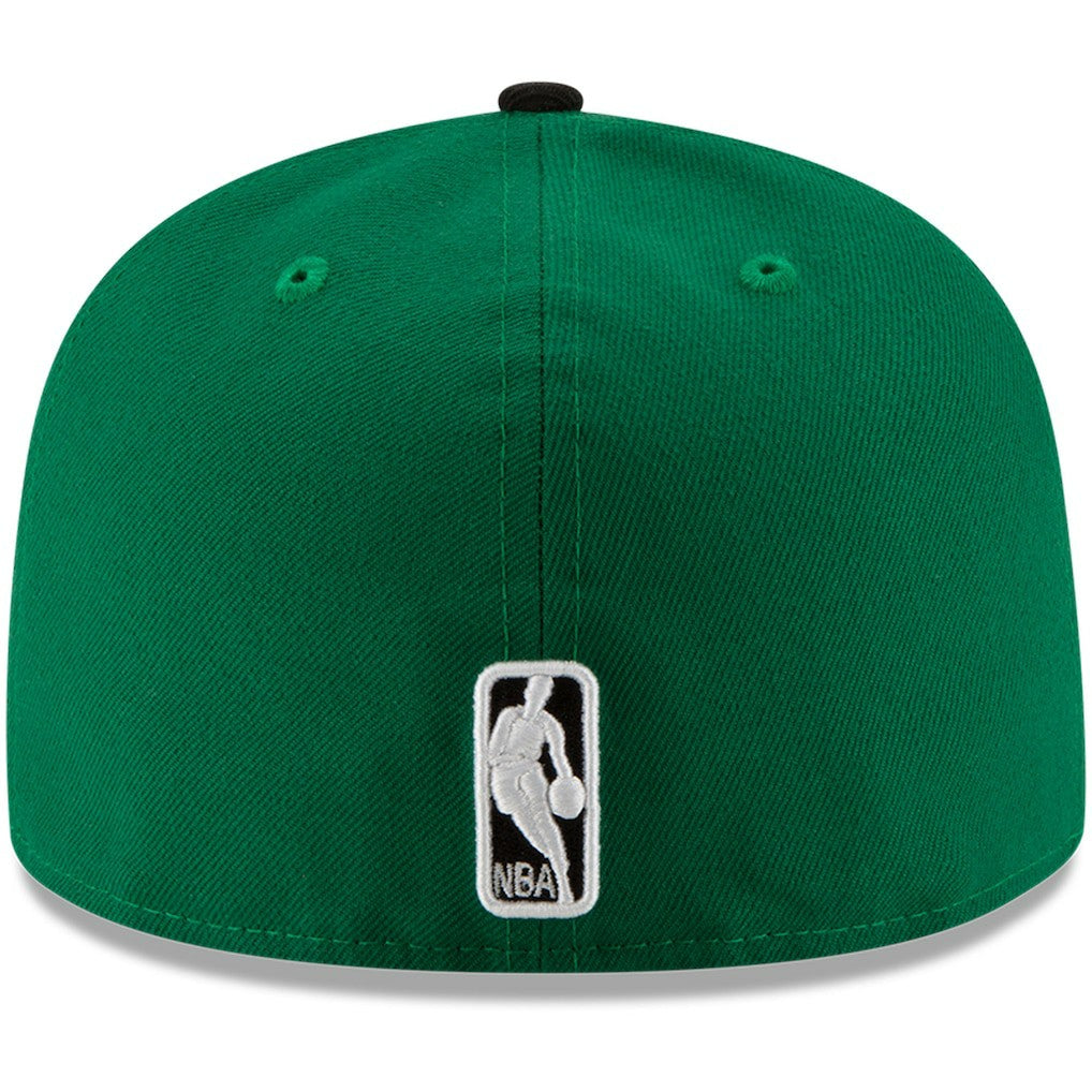 Green/Black Boston Celtics Team Color 2Tone 59FIFTY Fitted Hat | NBA