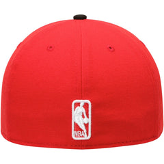 Red/Black Atlanta Hawks Team Color 2Tone 59FIFTY Fitted Hat | NBA
