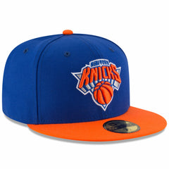 Royal/Orange New York Knicks Team Color 2Tone 59FIFTY Fitted Hat | NBA