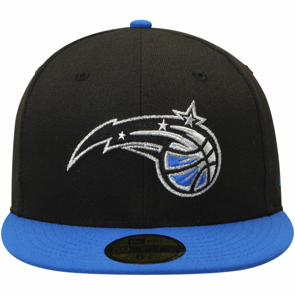 Black/Blue Orlando Magic Team Color 2Tone 59FIFTY Fitted Hat | NBA