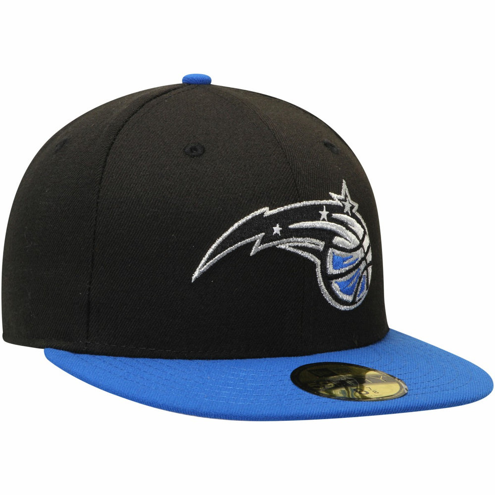 Black/Blue Orlando Magic Team Color 2Tone 59FIFTY Fitted Hat | NBA